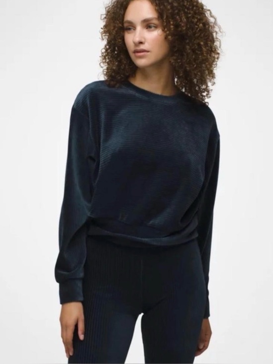 Prana Tops - Prana Escambia Velour Pullover small